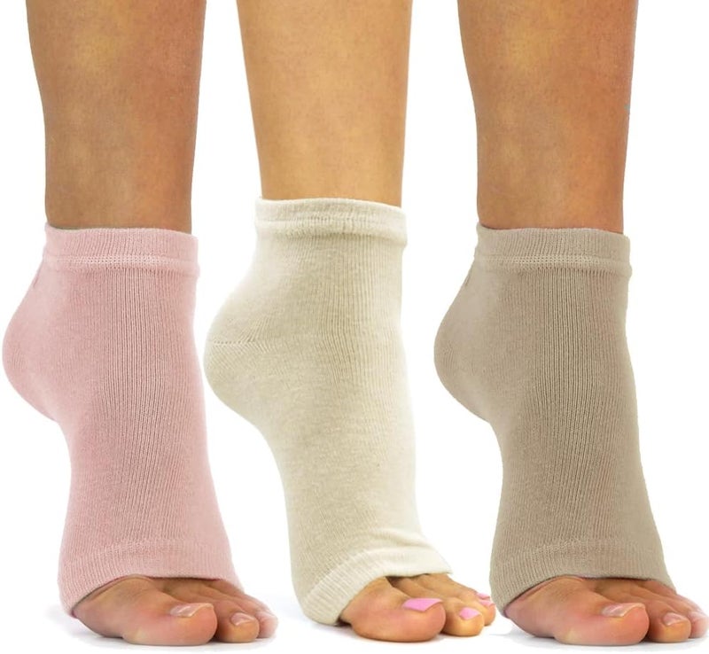 Freetoes جوارب بدون أصابع 3 عبوات - Image 1